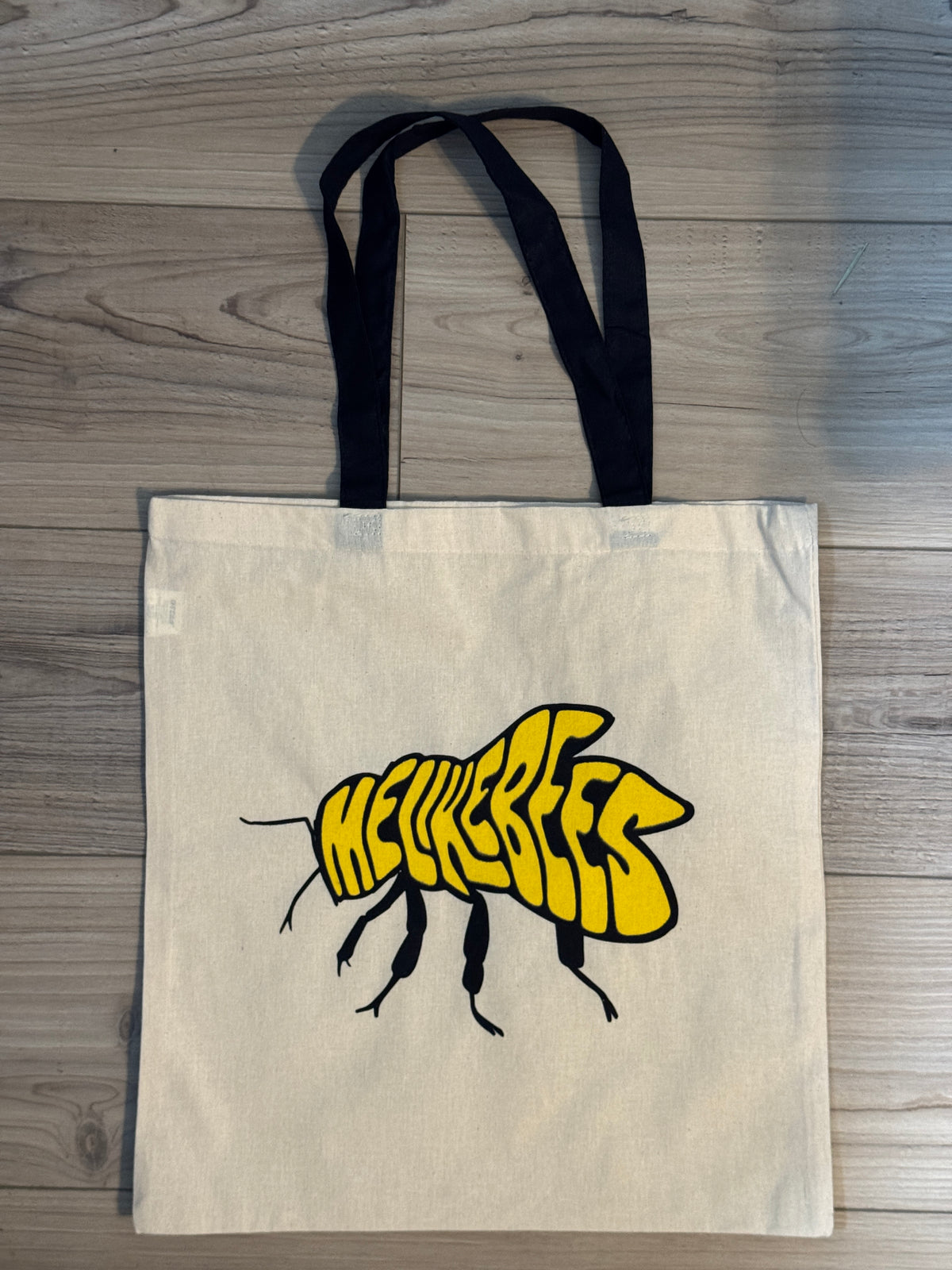 Wavy 2-tone Tote